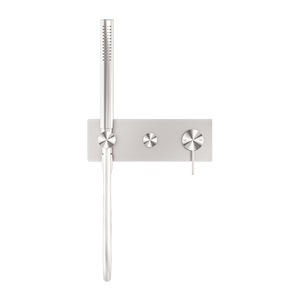 NERO MECCA SHOWER MIXER DIVERTER SYSTEM BRUSHED NICKEL