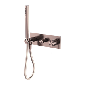 NERO MECCA SHOWER MIXER DIVERTER SYSTEM BRUSHED BRONZE