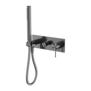 NERO MECCA SHOWER MIXER DIVERTER SYSTEM GUN METAL