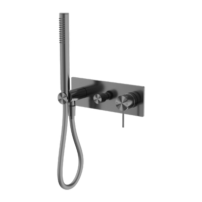 NERO MECCA SHOWER MIXER DIVERTER SYSTEM GUN METAL