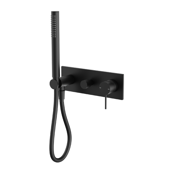 NERO MECCA SHOWER MIXER DIVERTOR SYSTEM MATTE BLACK