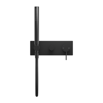 NERO MECCA SHOWER MIXER DIVERTER SYSTEM MATTE BLACK