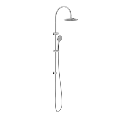 NERO MECCA TWIN SHOWER WITH AIR SHOWER CHROME