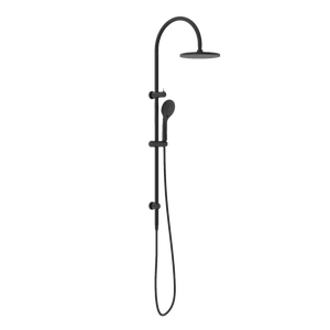 NERO MECCA TWIN SHOWER WITH AIR SHOWER MATTE BLACK