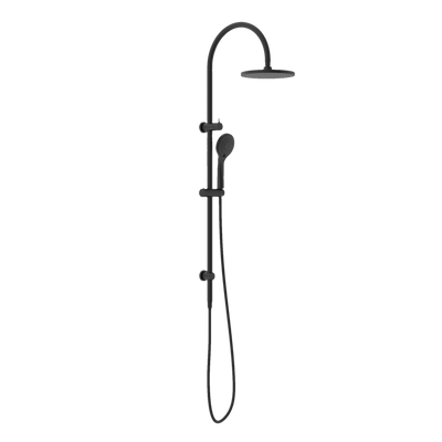 NERO MECCA TWIN SHOWER WITH AIR SHOWER MATTE BLACK