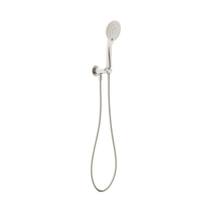 NERO MECCA SHOWER ON BRACKET WITH AIR SHOWER BRUSHED NICKEL