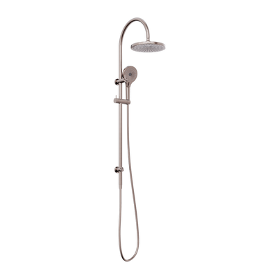 NERO MECCA TWIN SHOWER BRUSHED BRONZE