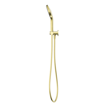 NERO MECCA SHOWER ON BRACKET WITH AIR SHOWER II BRUSHED GOLD