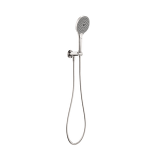 NERO MECCA SHOWER ON BRACKET WITH AIR SHOWER II BRUSHED NICKEL