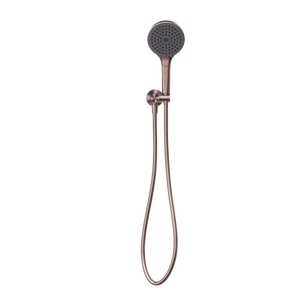 NERO MECCA SHOWER ON BRACKET WITH AIR SHOWER II BRUSHED BRONZE