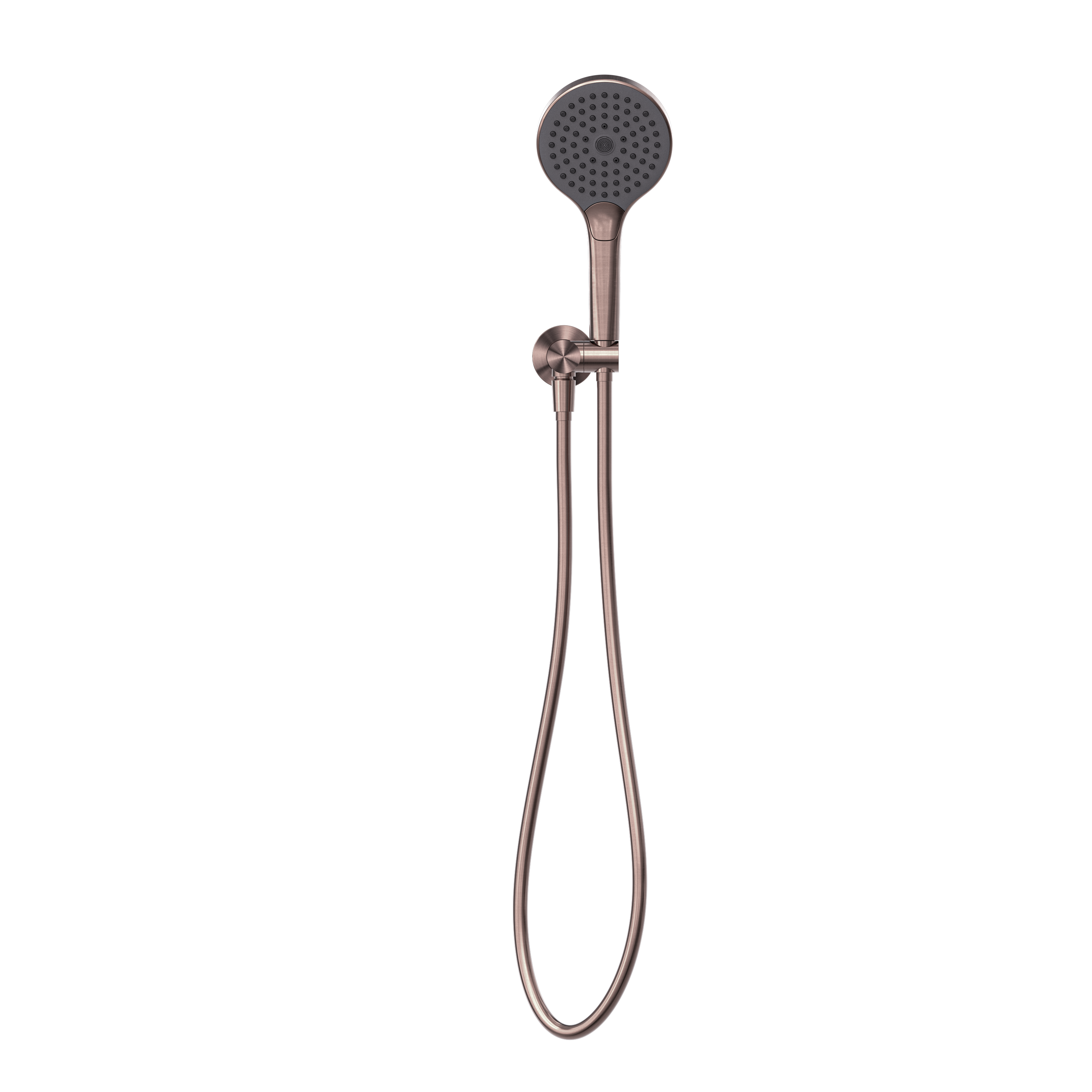 NERO MECCA SHOWER ON BRACKET WITH AIR SHOWER II BRUSHED BRONZE