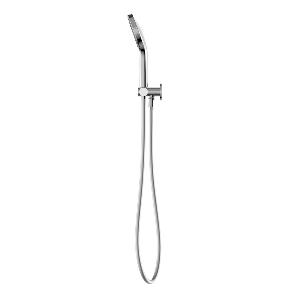 NERO MECCA SHOWER ON BRACKET WITH AIR SHOWER II CHROME