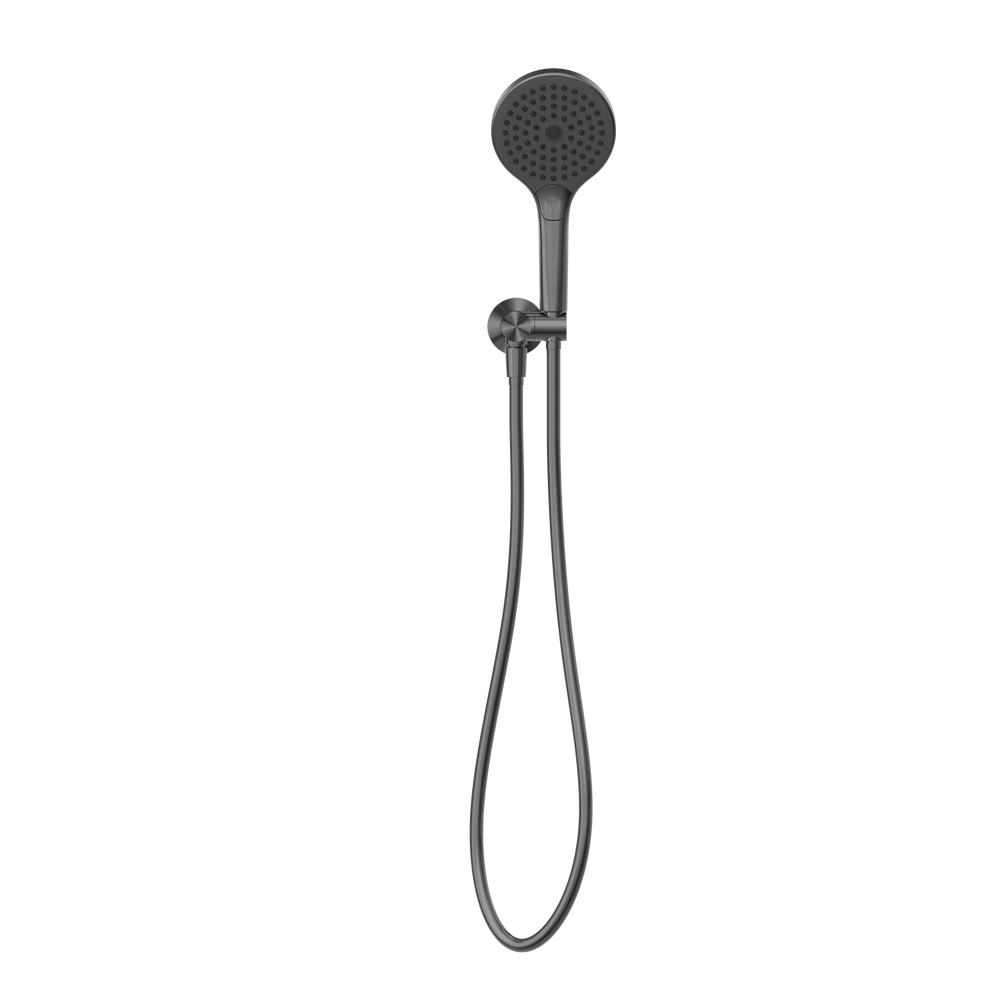 NERO MECCA SHOWER ON BRACKET WITH AIR SHOWER II GUN METAL