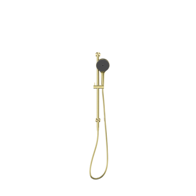 NERO MECCA SHOWER RAIL WITH AIR SHOWER II BRUSHED GOLD