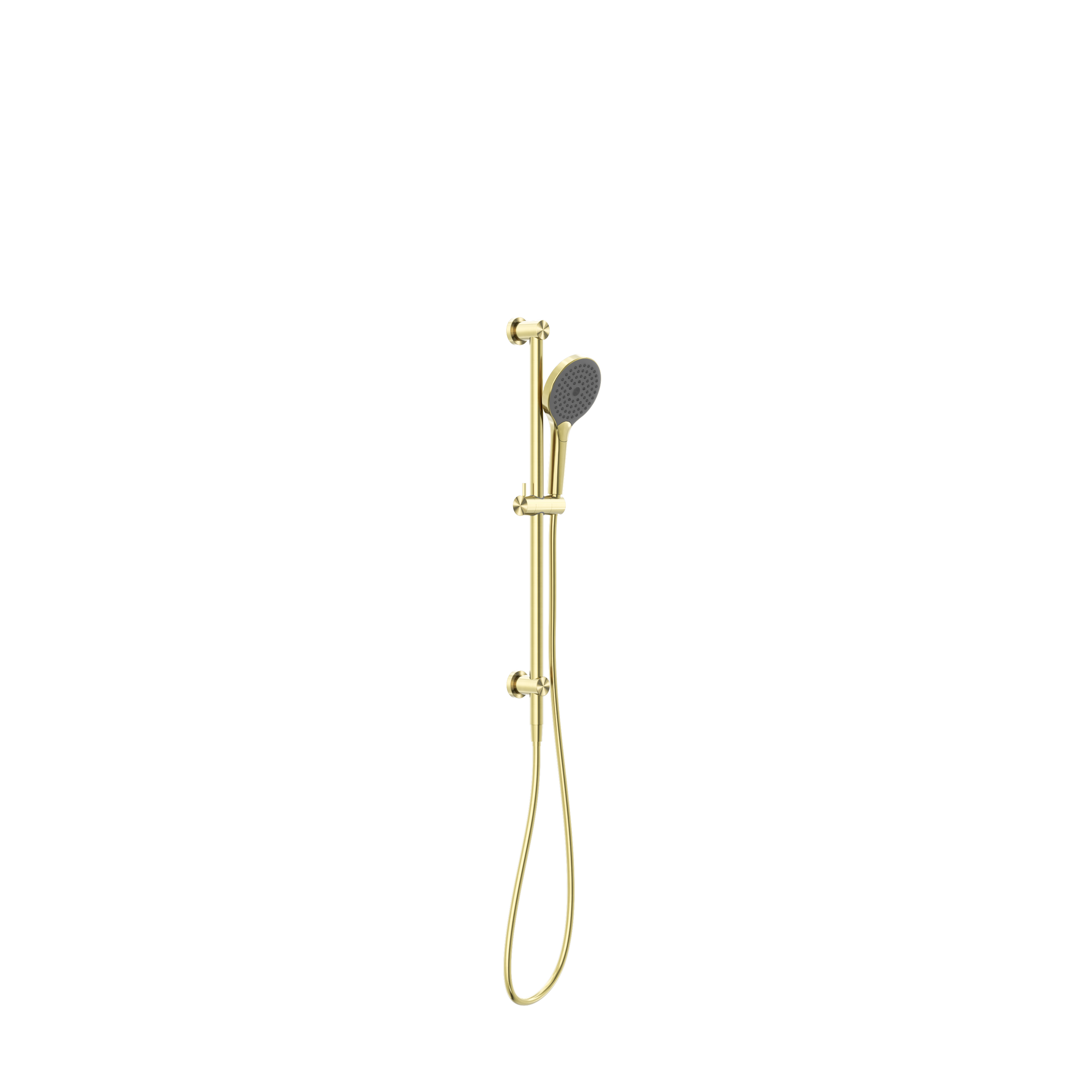 NERO MECCA SHOWER RAIL WITH AIR SHOWER II BRUSHED GOLD