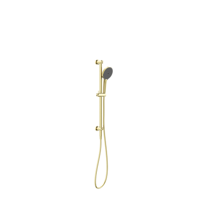 NERO MECCA SHOWER RAIL WITH AIR SHOWER II BRUSHED GOLD