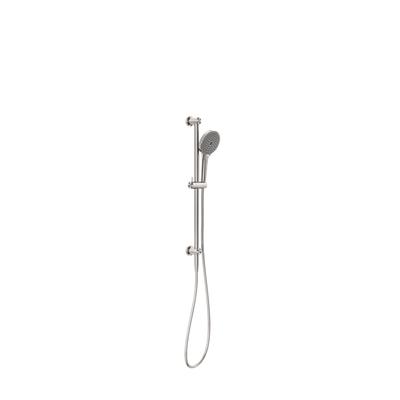 NERO MECCA SHOWER RAIL WITH AIR SHOWER II BRUSHED NICKEL