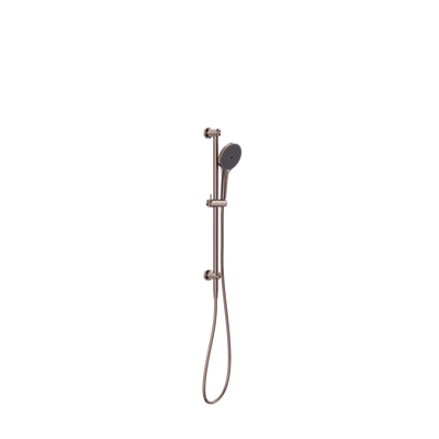 NERO MECCA SHOWER RAIL WITH AIR SHOWER II BRUSHED BRONZE