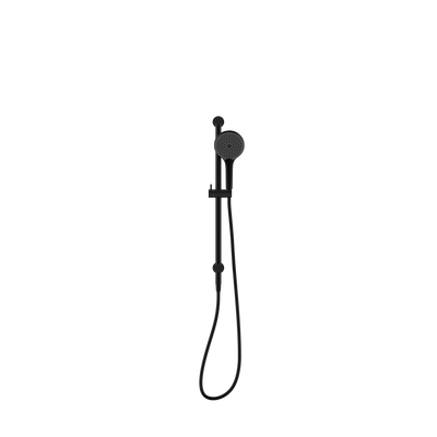NERO MECCA SHOWER RAIL WITH AIR SHOWER II MATTE BLACK