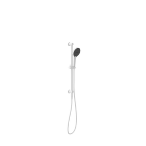NERO MECCA SHOWER RAIL WITH AIR SHOWER II MATTE WHITE