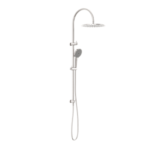 NERO MECCA TWIN SHOWER WITH AIR SHOWER II BRUSHED NICKEL