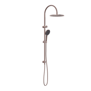NERO MECCA TWIN SHOWER WITH AIR SHOWER II BRUSHED BRONZE