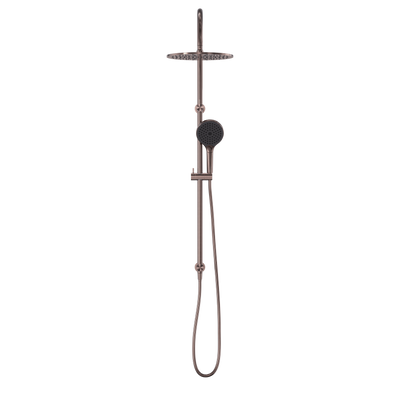 NERO MECCA TWIN SHOWER WITH AIR SHOWER II BRUSHED BRONZE