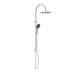 NERO MECCA TWIN SHOWER WITH AIR SHOWER II CHROME