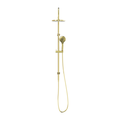 NERO MECCA TWIN SHOWER WITH AIR SHOWER BRUSHED GOLD