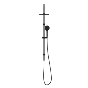 NERO MECCA TWIN SHOWER WITH AIR SHOWER MATTE BLACK