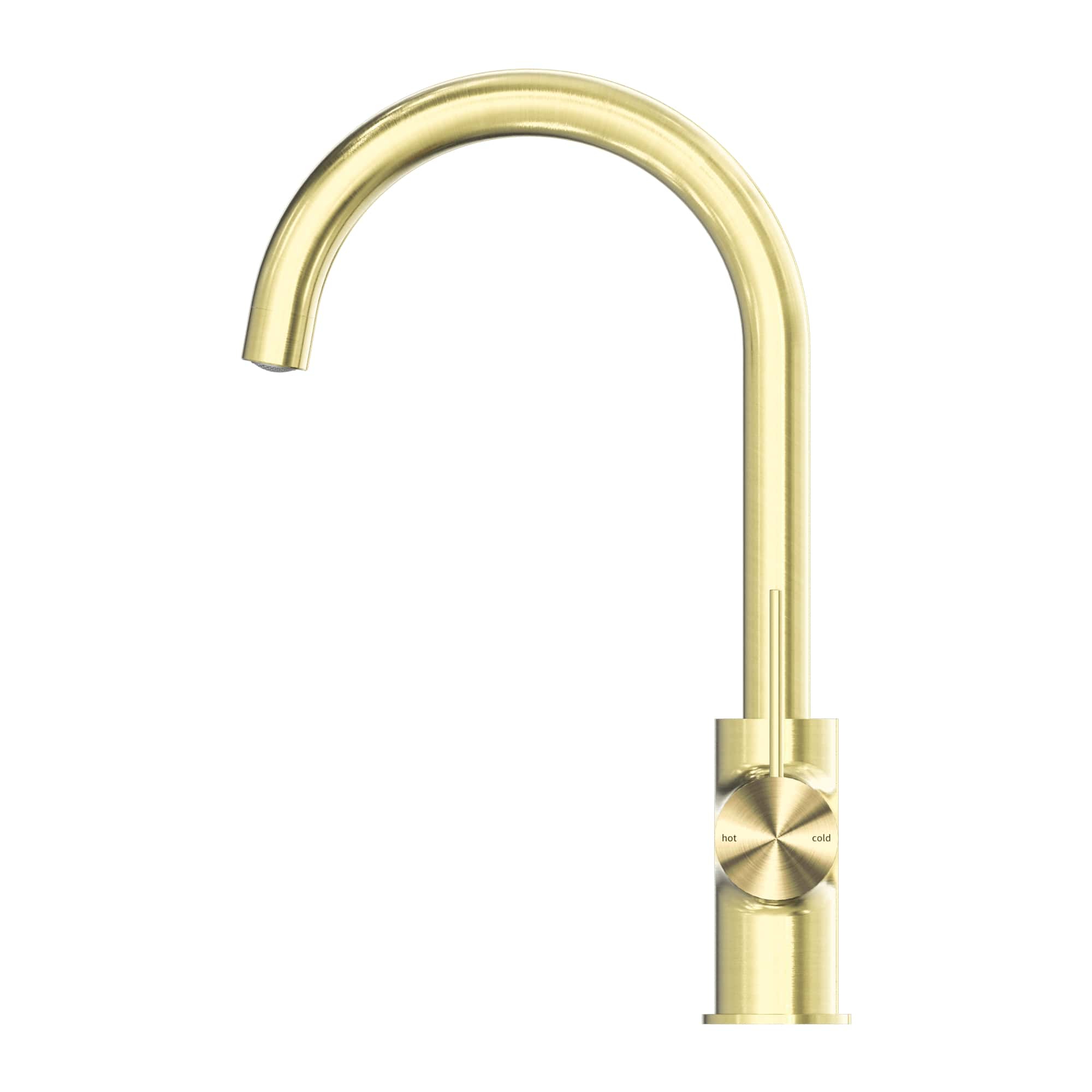 NERO MECCA KITCHEN MIXER BRUSHED GOLD