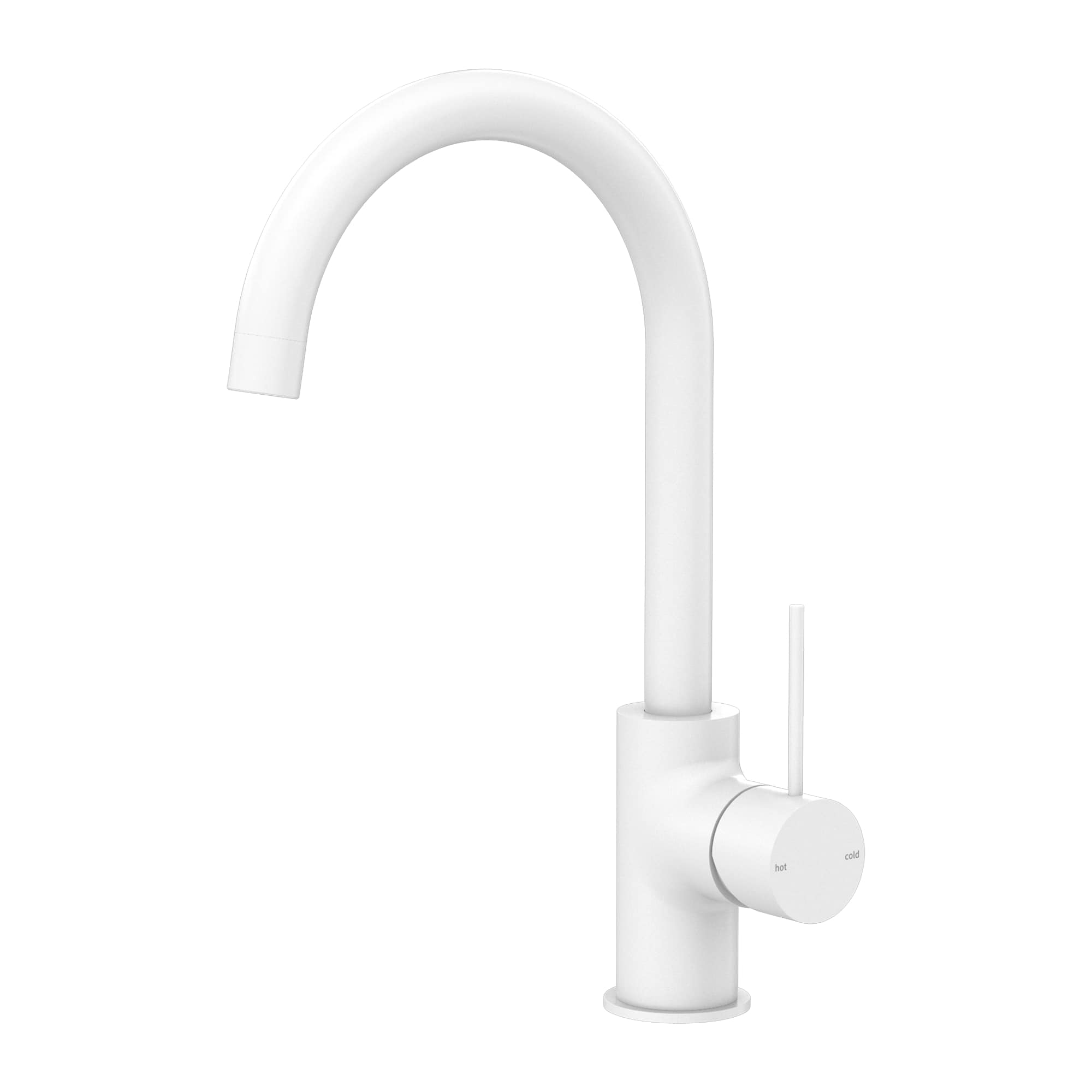 NERO MECCA KITCHEN MIXER MATTE WHITE