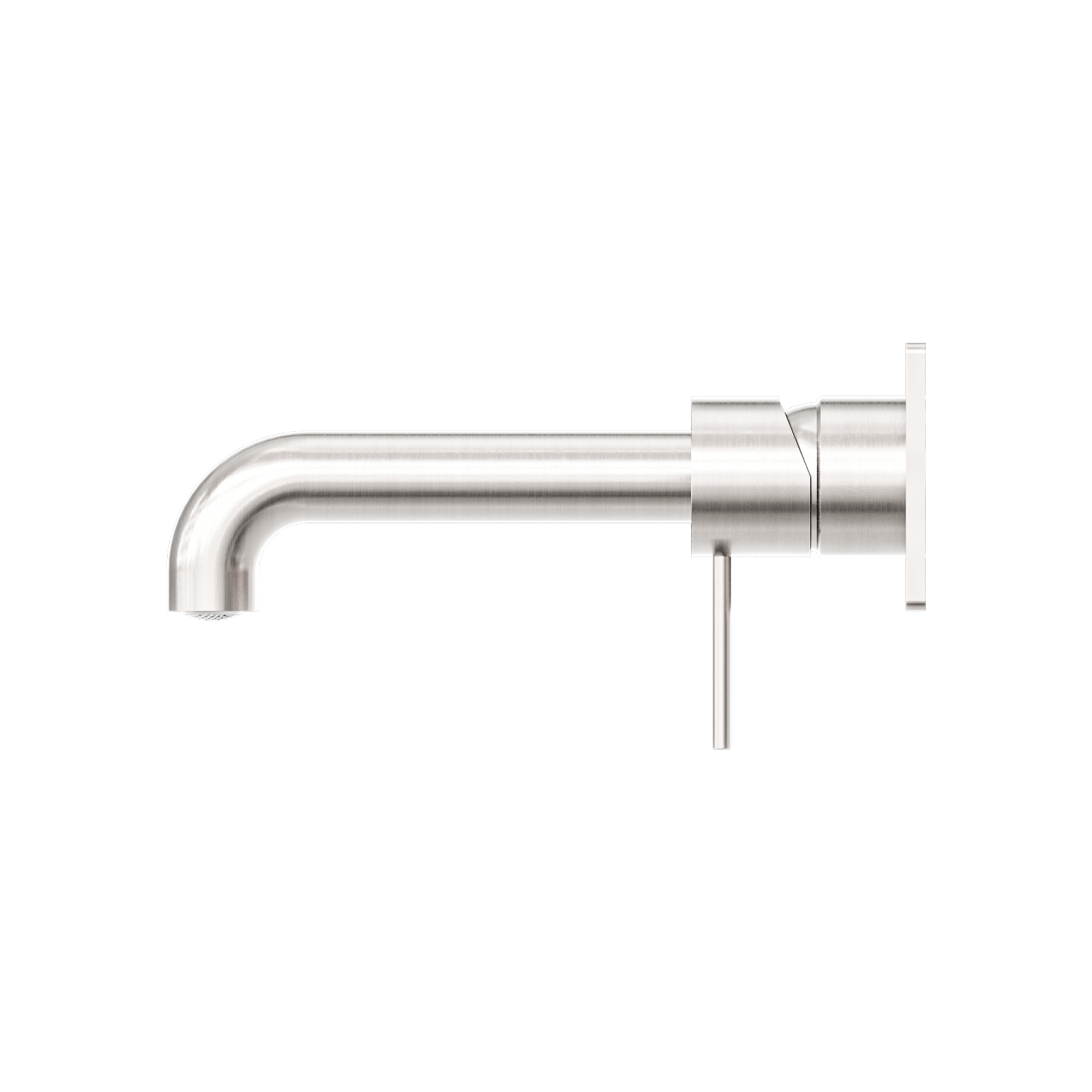 NERO MECCA WALL BASIN/ BATH MIXER BRUSHED NICKEL (AVAILABLE IN 120MM,160MM,185MM, 230MM AND 260MM)