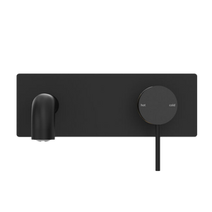 NERO MECCA WALL BASIN / BATH MIXER MATTE BLACK (AVAILABLE IN 120MM, 160MM, 185MM, 230MM AND 260MM)