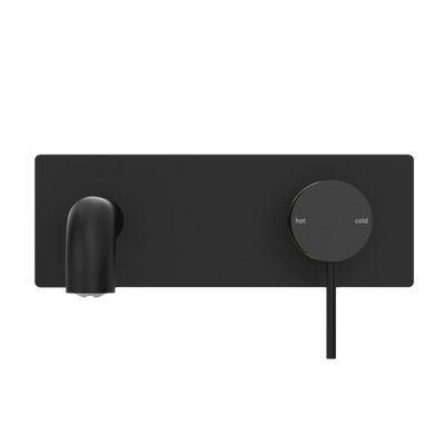 NERO MECCA WALL BASIN / BATH MIXER MATTE BLACK (AVAILABLE IN 120MM, 160MM, 185MM, 230MM AND 260MM)