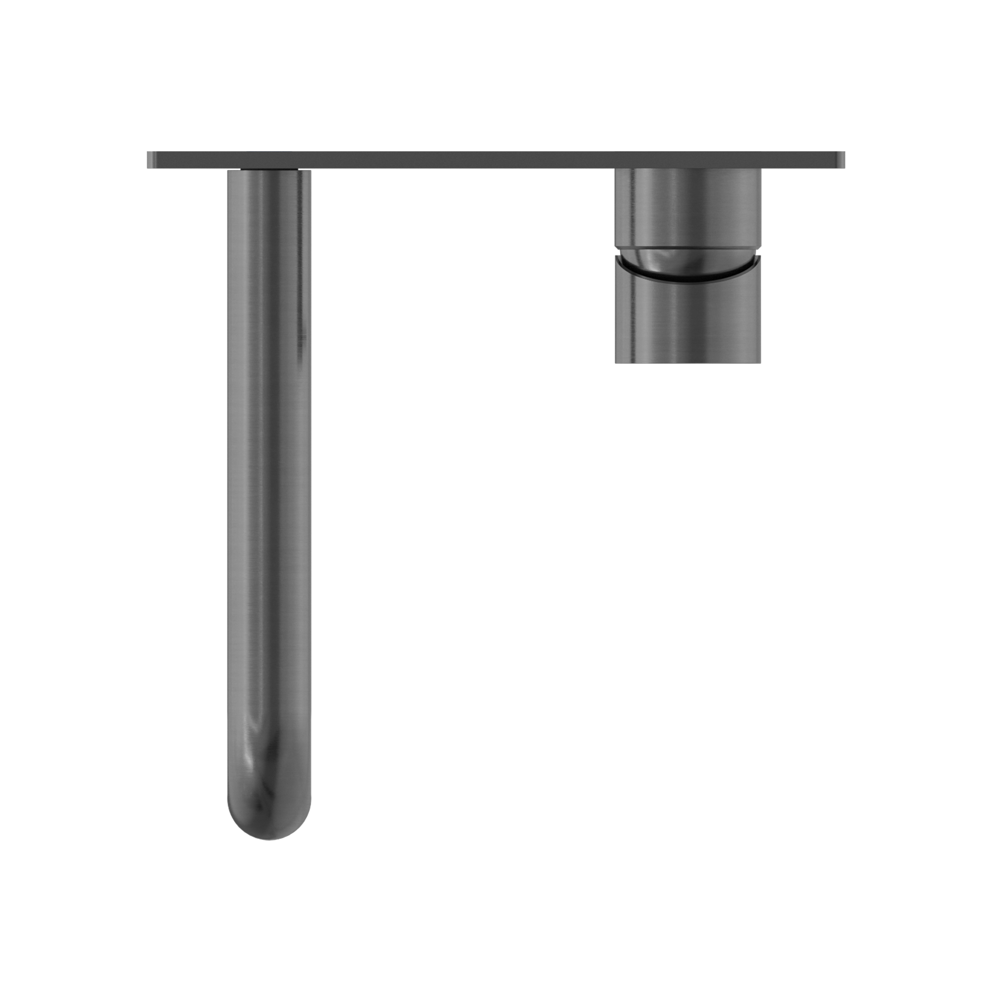 NERO MECCA WALL BASIN/ BATH MIXER GUN METAL (AVAILABLE IN 120MM, 160MM, 185MM, 230MM AND 260MM)