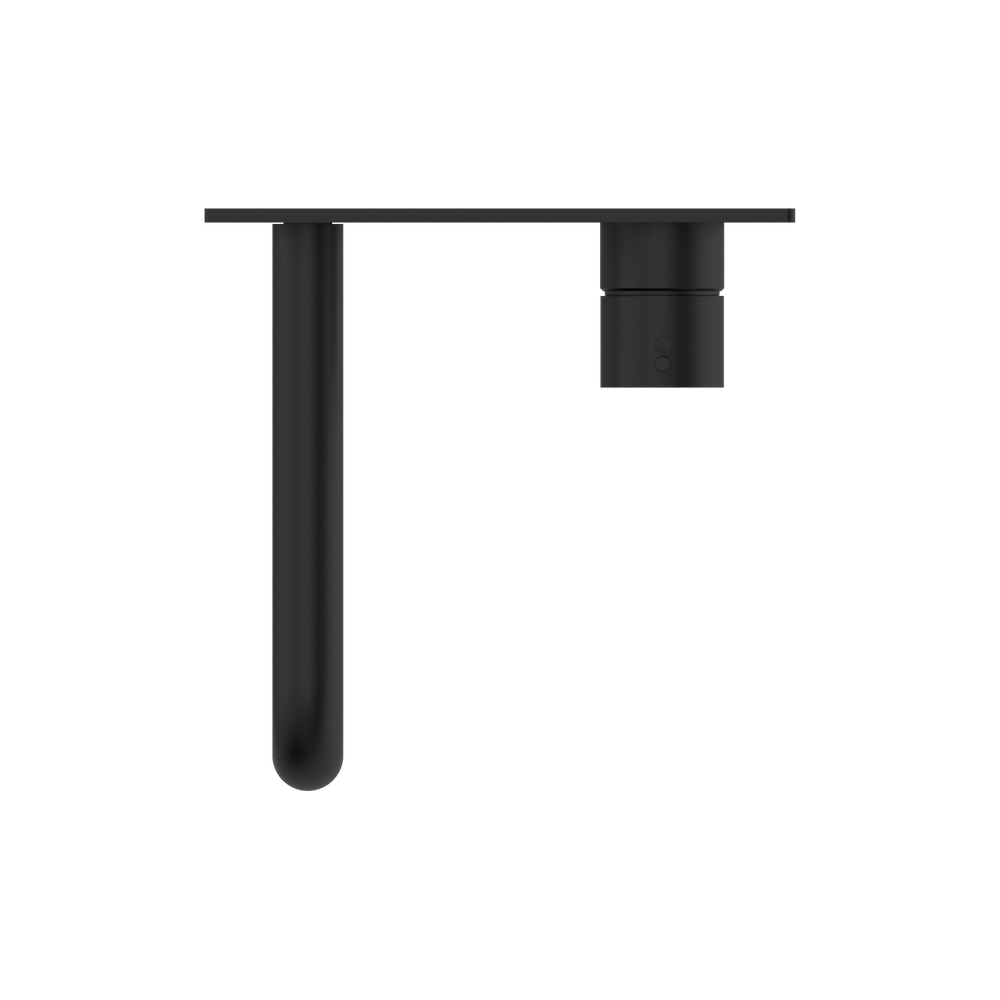 NERO MECCA WALL BASIN/ BATH MIXER HANDLE UP MATTE BLACK  (AVAILABLE IN 120MM,160MM,185MM, 230MM AND 260MM)