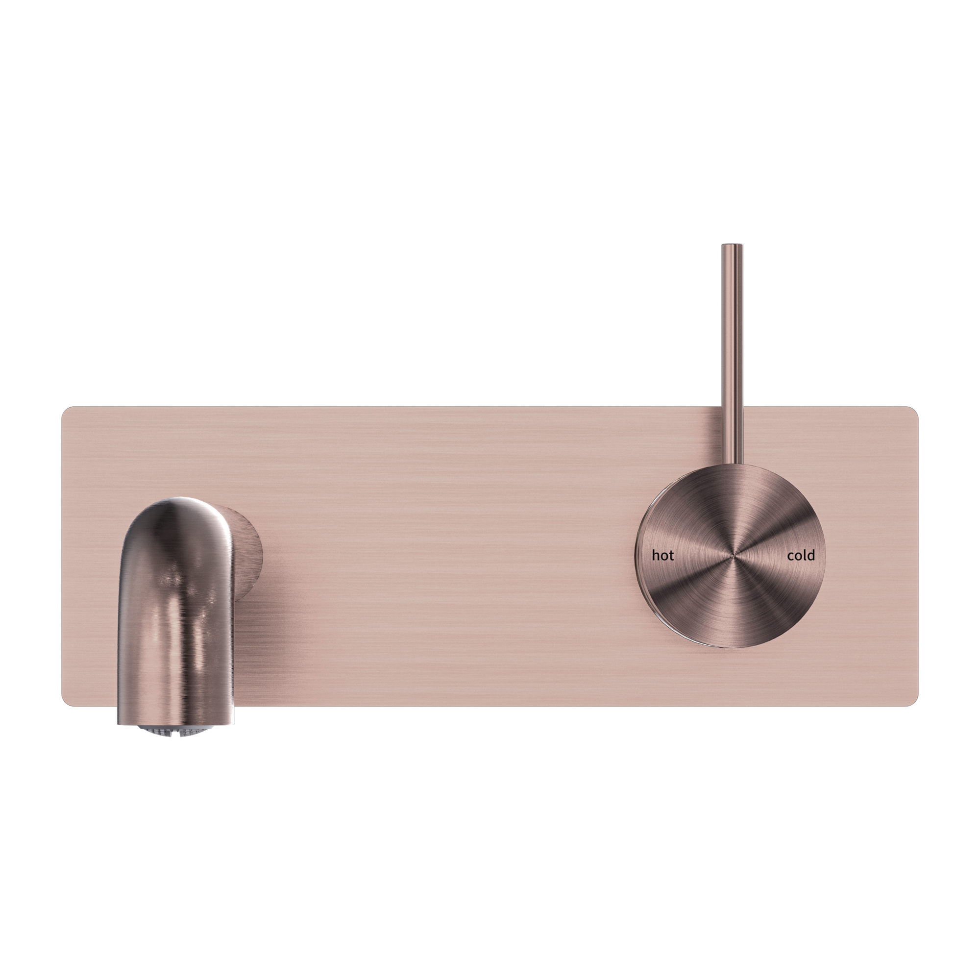 NERO MECCA WALL BASIN/ BATH MIXER HANDLE UP BRUSHED BRONZE (AVAILABLE IN 120MM,160MM,185MM, 230MM AND 260MM)