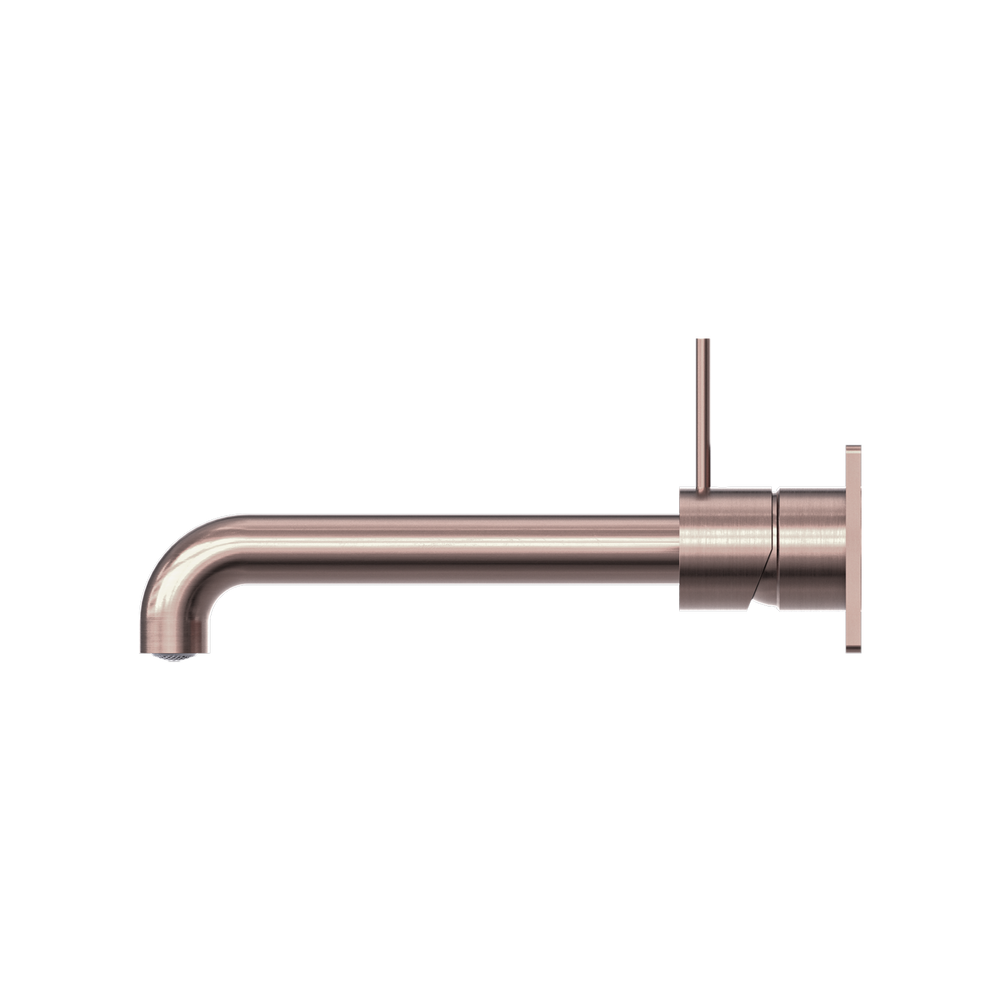 NERO MECCA WALL BASIN/ BATH MIXER HANDLE UP BRUSHED BRONZE (AVAILABLE IN 120MM,160MM,185MM, 230MM AND 260MM)