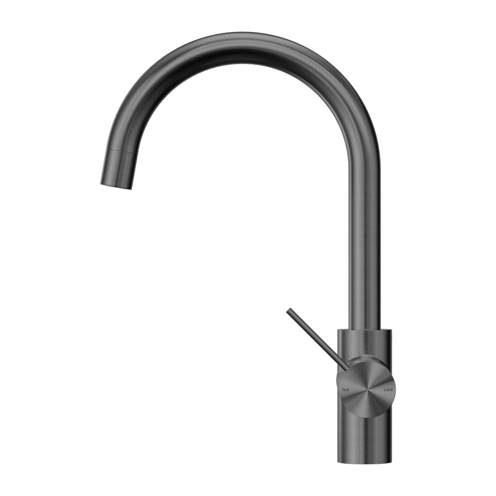 NERO MECCA 3 WAY FILTERED MIXER TAP 350MM GUN METAL