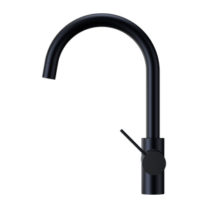 NERO MECCA 3 WAY FILTERED MIXER TAP 350MM MATTE BLACK