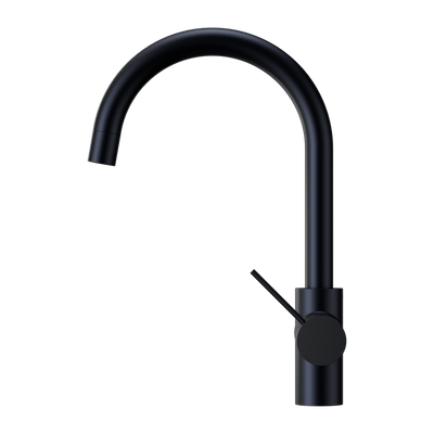 NERO MECCA LEAD FREE 3 WAY FILTERED MIXER TAP 350MM MATTE BLACK