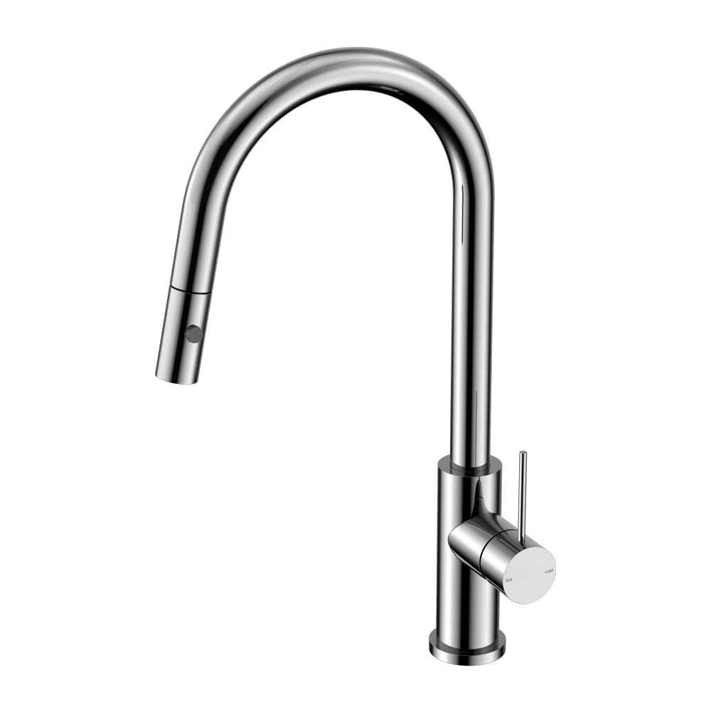 NERO MECCA PULL OUT SINK MIXER WITH VEGIE SPRAY CHROME
