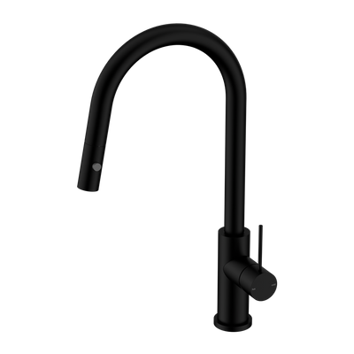 NERO MECCA PULL OUT SINK MIXER WITH VEGIE SPRAY MATTE BLACK