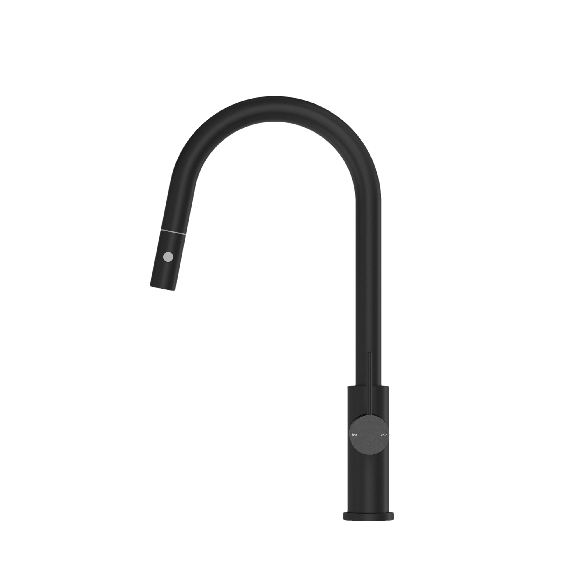 NERO MECCA PULL OUT SINK MIXER WITH VEGIE SPRAY MATTE BLACK