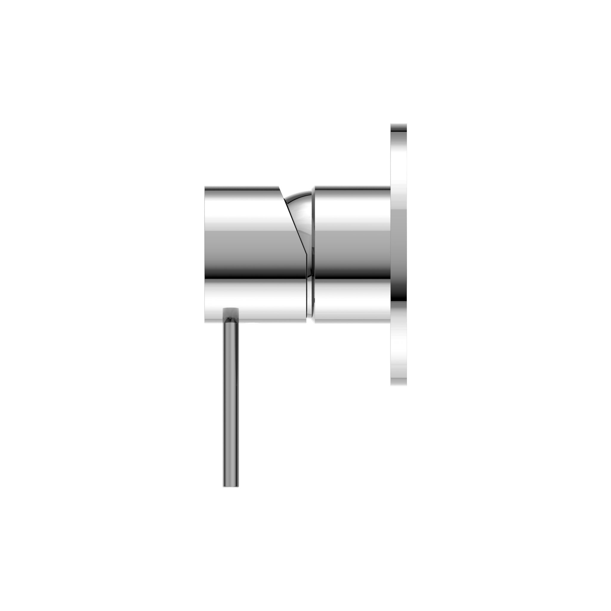 NERO MECCA SHOWER MIXER PLATE CHROME