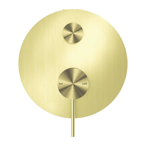 NERO MECCA SHOWER MIXER WITH DIVERTER BRUSHED GOLD