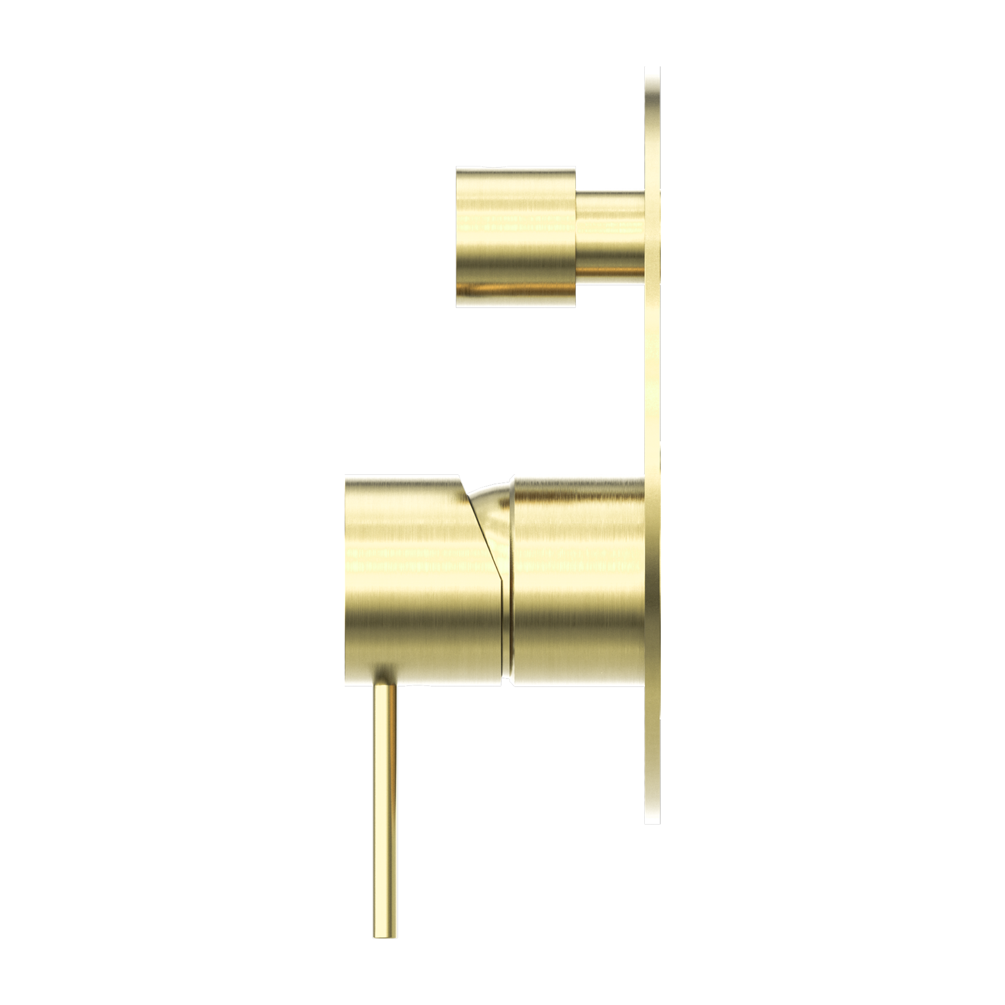 NERO MECCA SHOWER MIXER WITH DIVERTOR BRUSHED GOLD