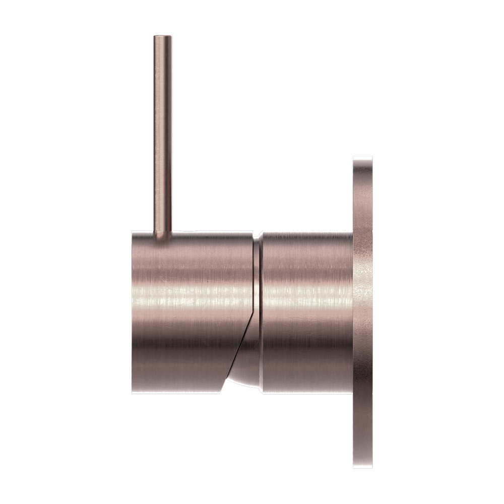 NERO MECCA SHOWER MIXER HANDLE UP BRUSHED BRONZE