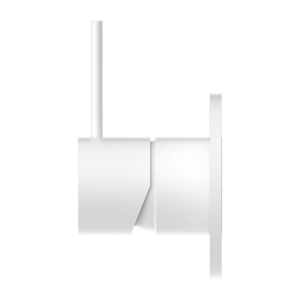 NERO MECCA HANDLE UP SHOWER MIXER MATTE WHITE